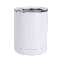 Lowball metalkrus 300 ml til sublimering - hvid