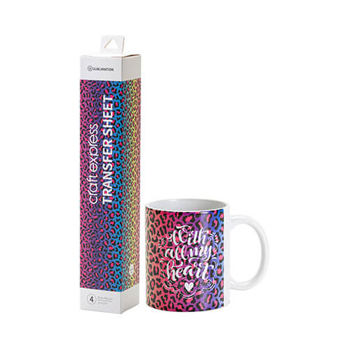 Craft Express Dynamic Leo трансферен лист 30,5 x 30,5 cm - 4 бр.