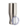 600 ml stainless steel glass for sublimation - silver