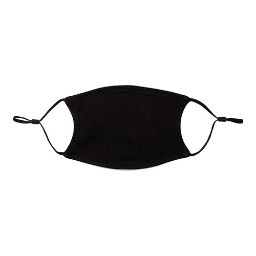 Ansiktsmask med svart undersida för sublimering