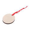 Double-sided plywood pendant for sublimation - circle
