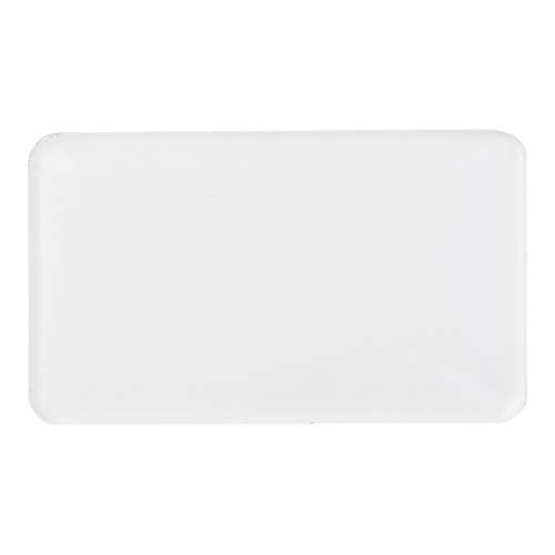 Akrüülmärk 7,6 x 4,5 cm sublimatsiooni jaoks