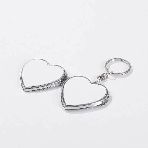 Võtmehoidja lukustatav peegel sublimatsiooni jaoks - süda