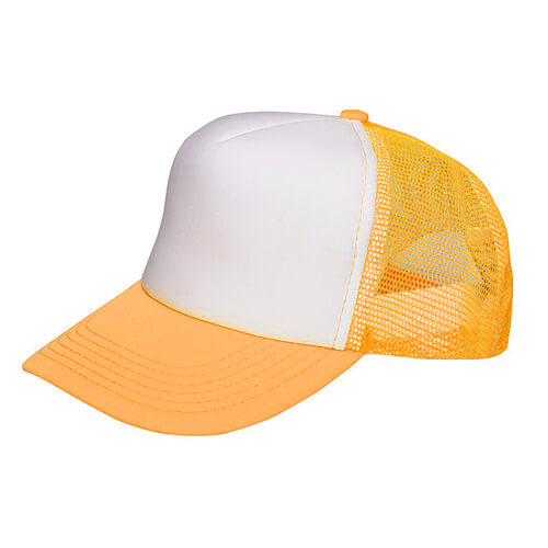 Casquette de baseball pour sublimation – jaune