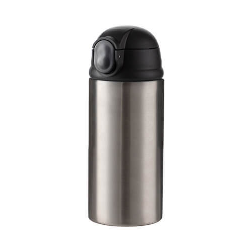 360 ml stainless steel water bottle for children for sublimation - silver