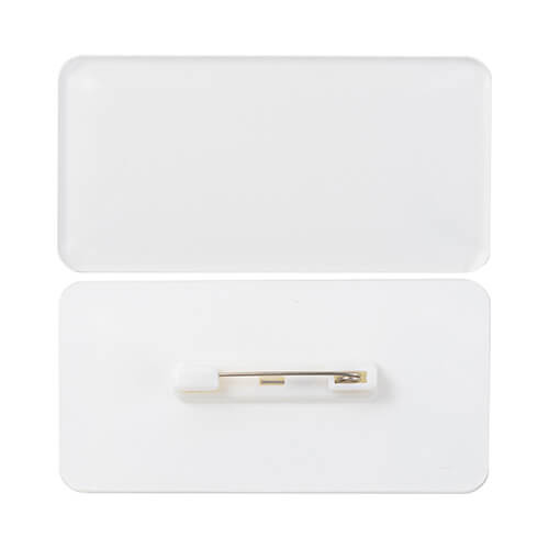 Акрилна значка 7,6 x 3,8 cm за сублимация