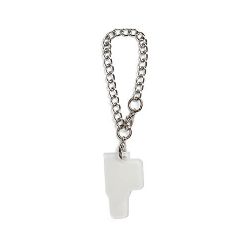 Akril bögre címke szublimációhoz - bögre láncon