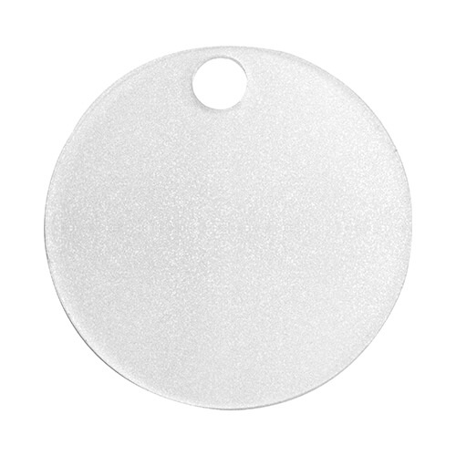 Badge en acrylique pour mug 1200 ml avec paillettes pour sublimation - cercle