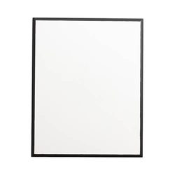 MDF frame with black edge for sublimation - 20.3 x 25.4 cm
