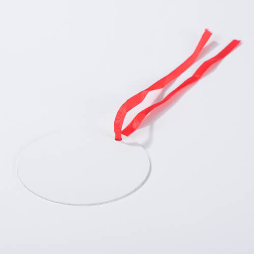 Colgante de sublimación de aluminio - círculo