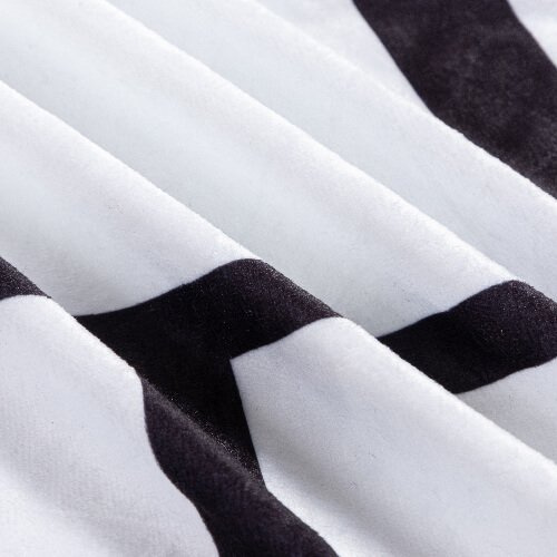 Plush blanket 80 x 50 cm with panels for photos for sublimation - 24 panels