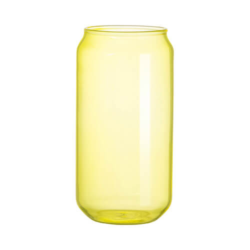 Vaso de 550 ml para sublimación - amarillo