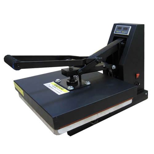 Flatbed presse til 40 x 50 cm T-shirts - Model SB3D2 BLACK Sublimation Termisk overførsel
