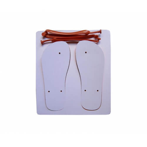 Chanclas para niños con foto, sublimación roja, transferencia térmica