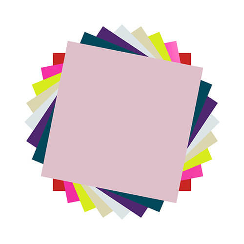 8 lapból álló színváltó ragasztófólia-készlet