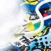 Men's sublimation beach shorts - skateboarders