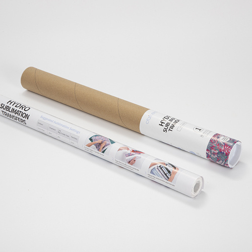 Craft Express hüdrosublimatsioonifoolium - punane/sinine troopiline lehepaber