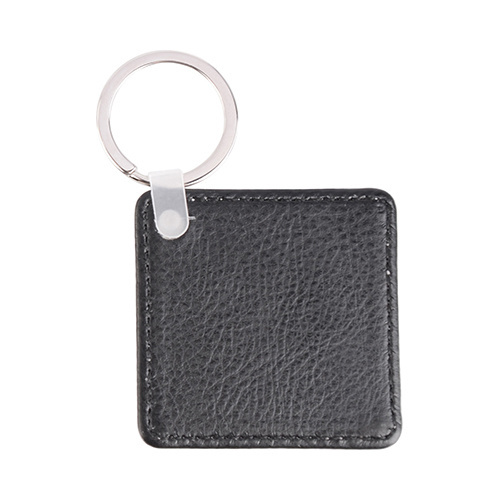 Leather keychain for sublimation printing - square