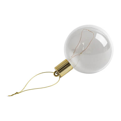 Cálida chuchería luminosa de plástico - bola de sublimación