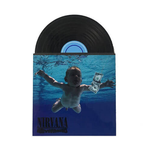 Fotókeret MDF mágnessel - Vinyl lemez - Szublimációs hőátvitel