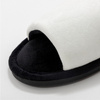 Chaussons adultes avec tige courte pour sublimation - semelle noire