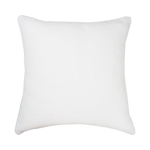 Taie d'oreiller en peluche BestSub 40 x 40 cm pour sublimation - vert