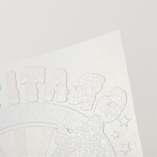 DTF OtterPro A3 glitter printing foil - 50 sheets - Rainbow