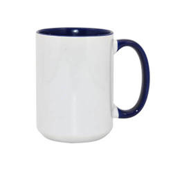 Mug MAX A+ 450 ml FUNNY bleu marine Sublimation Transfert Thermique