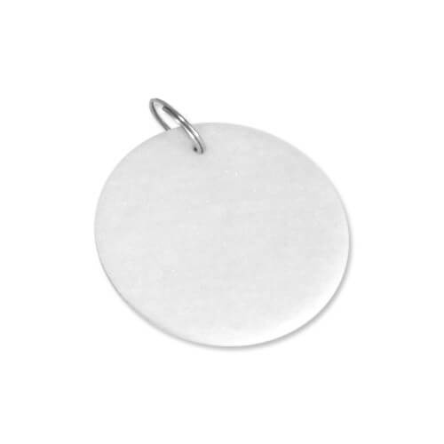 Rund nøglering i filt Sublimering med termisk overførsel