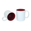 Cană A+ 330 ml cu interior burgundy Sublimare Transfer termic