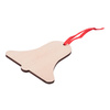 Wooden Christmas tree pendant for sublimation - Bell