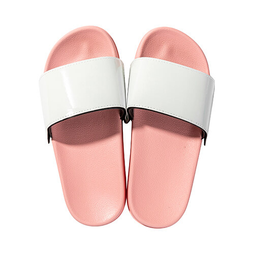 Teenslippers voor volwassenen voor sublimatie - roze zool