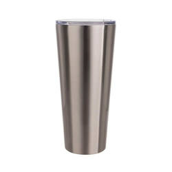 Mug - 1000 ml stainless steel tumbler for sublimation - silver