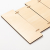 Six hanging plywood frames for sublimation