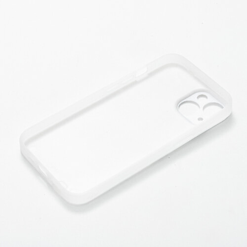 Coque iPhone 14 transparente en caoutchouc sublimé