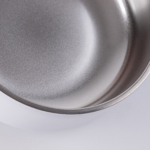 Roostevabast terasest 1250 ml koerakauss sublimatsiooni jaoks - valge