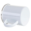 Mug en métal émaillé 500 ml pour sublimation - blanc