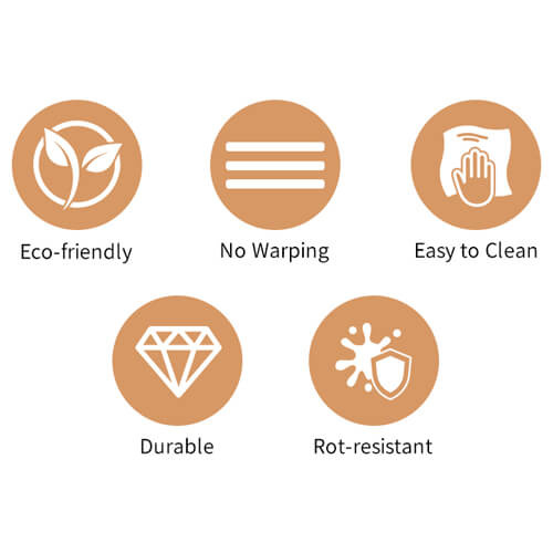 Placă de tăiat din bambus pentru sublimare - Ø 30 cm