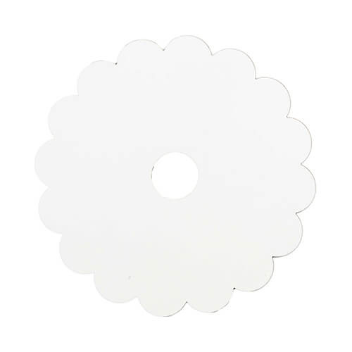 Oznaka z imenom iz vlaknenih plošč za 1200 ml vrč za sublimacijo - zobato kolo