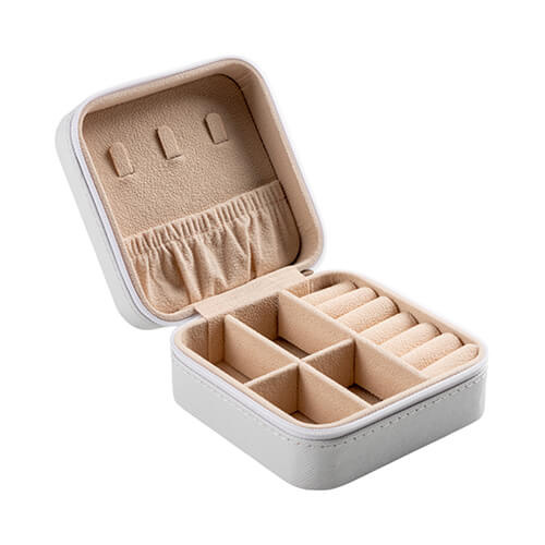 Cutie de bijuterii pentru sublimare - alb