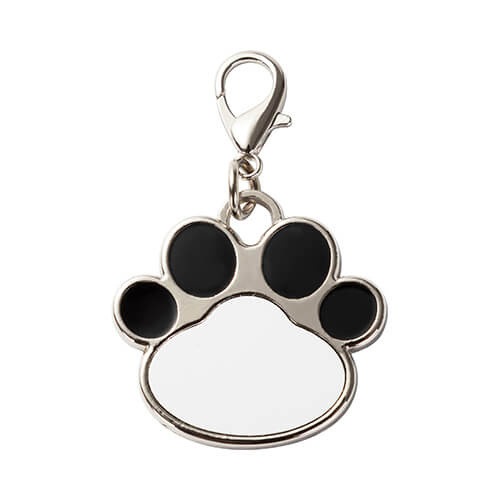 Dog tag voor sublimatie - zwarte poot