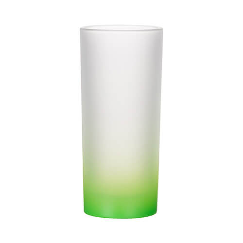 200 ml matēts stikls sublimācijai - zaļš gradients