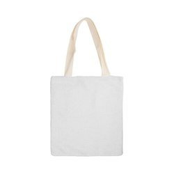 Pungă de pluș 34 x 37 cm pentru sublimare - alb