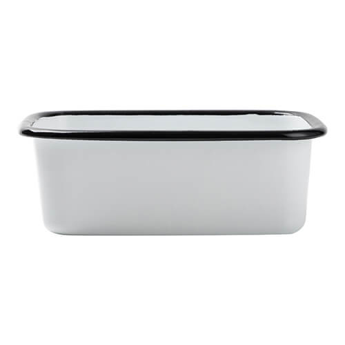 Bol emailat 20 x 14,5 x 7 cm pentru sublimare