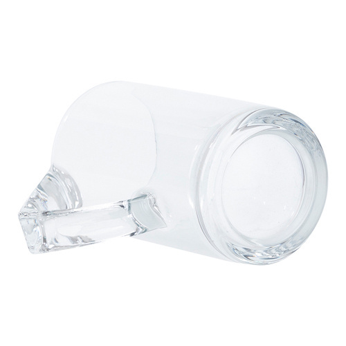 400 ml glaskrukke med trekantet håndtag til sublimering