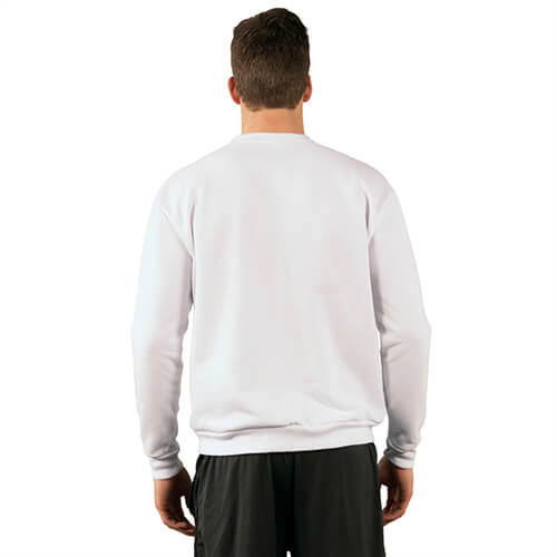 Dampwit sweatshirt voor sublimatie