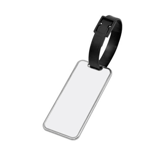 Metal luggage tag 3,5 x 8 cmSublimation Thermal Transfer