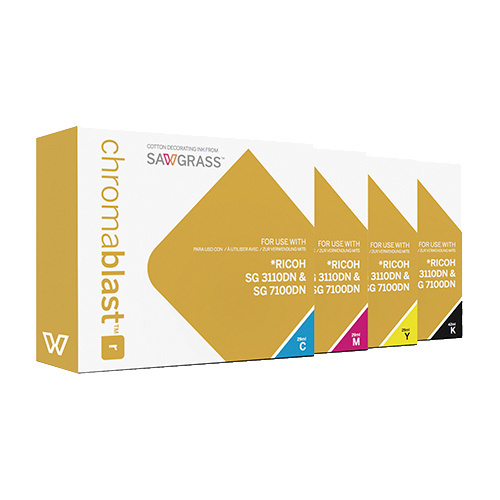 Tinta de gel ChromaBlast-R CMYK