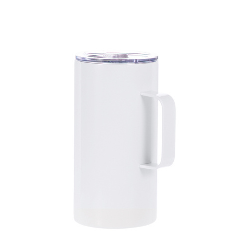 Set de 4 tazas con asa 600 ml para imprimir