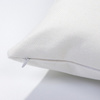 Taie d'oreiller en lin 20 x 20 cm pour sublimation